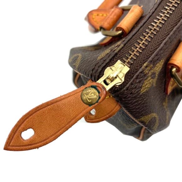 Louis Vuitton Mini Speedy Monogram Shoulder Bag - Picture 5 of 9